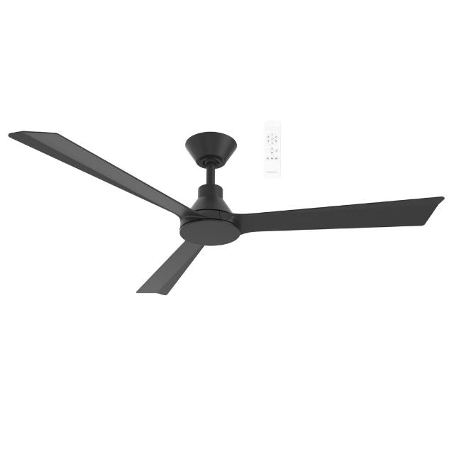 Martec Riviera DC 1320mm Ceiling Fan Matt Black