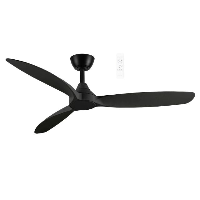 Martec Seaforth DC 1320mm Ceiling Fan Matt Black