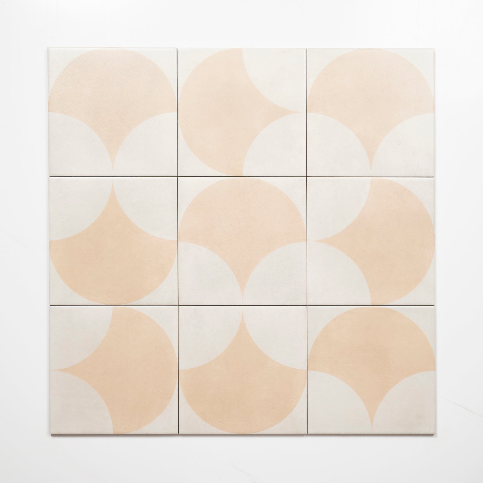Faces Meander Beige Fish Scale Porcelain Tile P3 200 x 200mm 2TIFBUD - The Blue Space