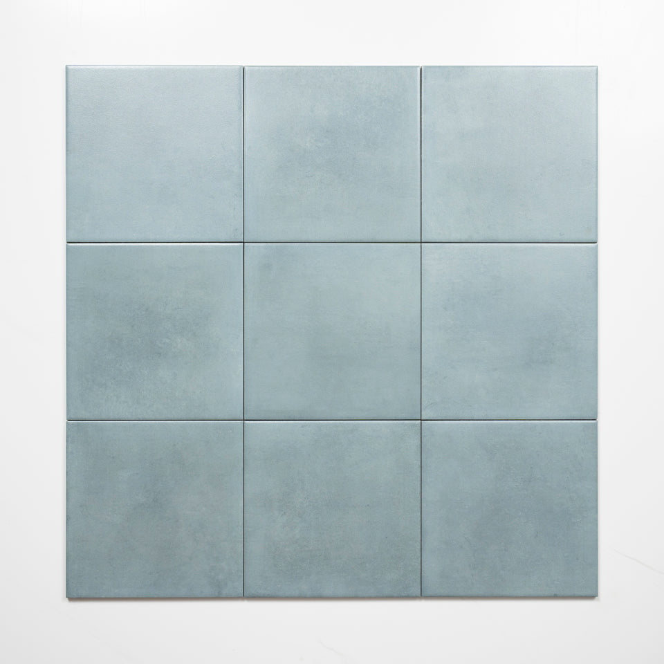 Meander Blue Porcelain Tile P3 200 x 200mm