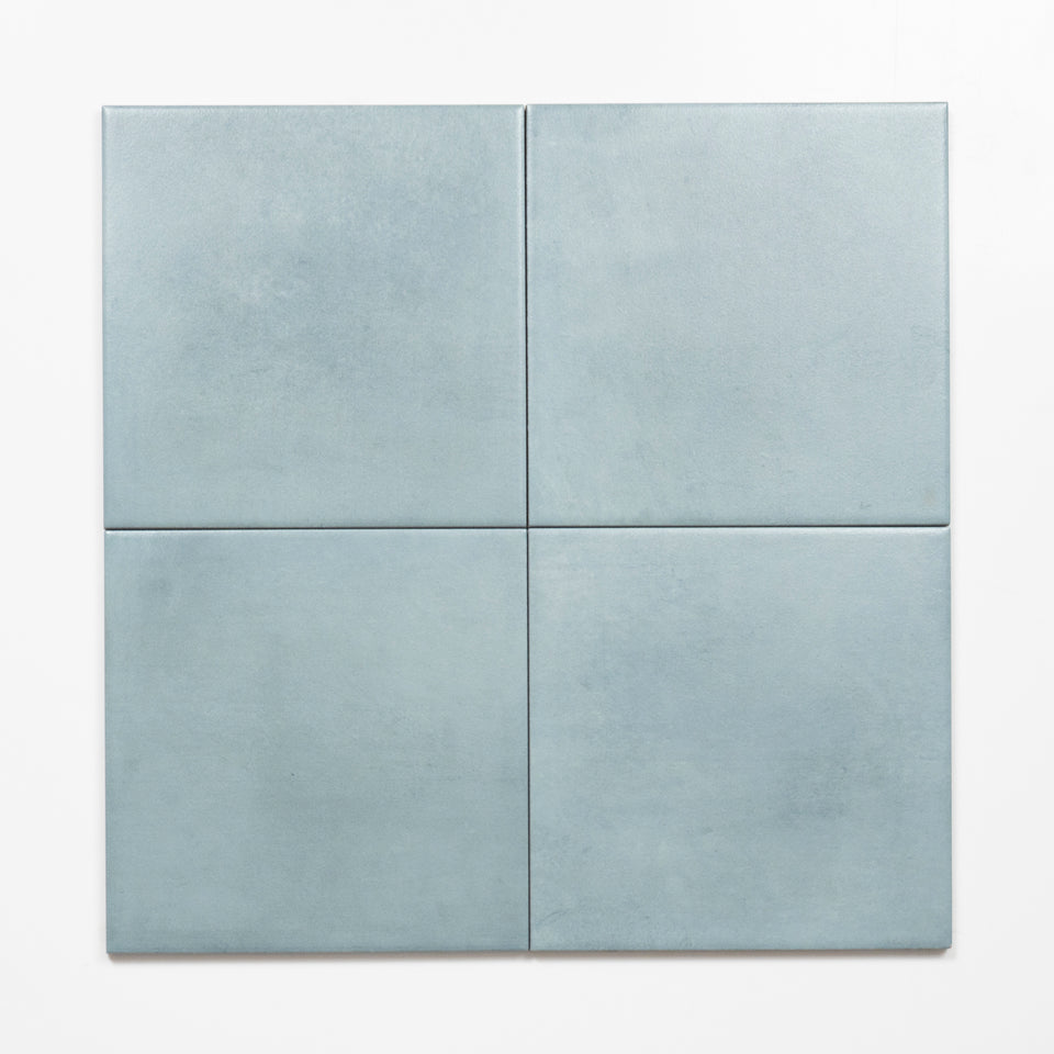 Meander Blue Porcelain Tile P3 200 x 200mm