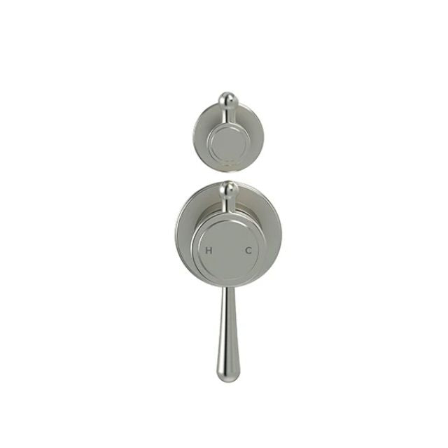Meir Harrington Diverter Mixer Brushed Nickel Full Kit