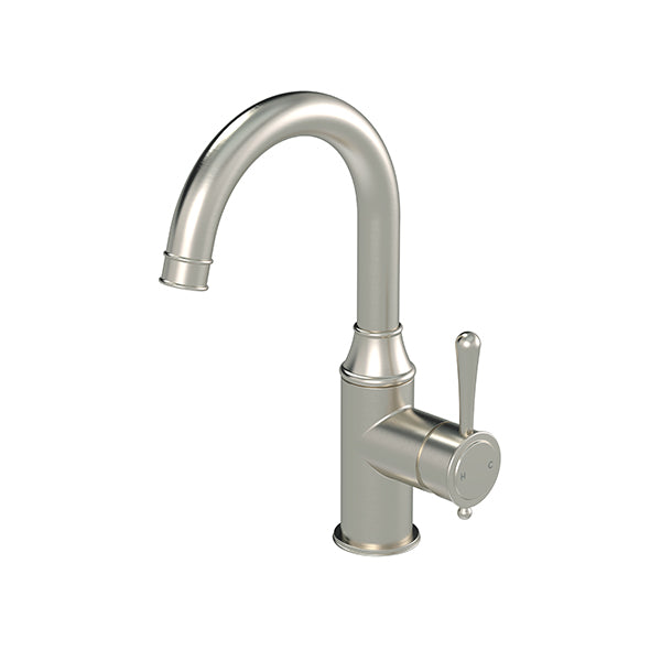Meir Harrington Tall Basin Mixer Brushed Nickel