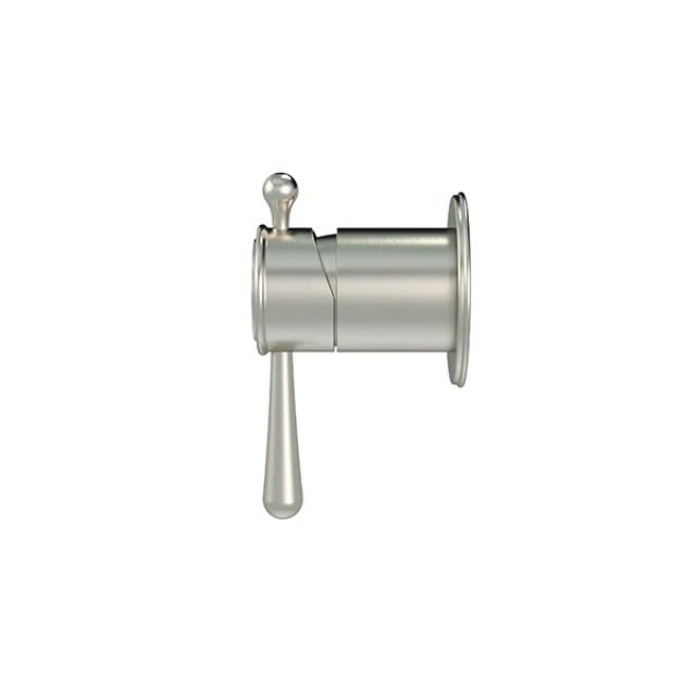 Meir Harrington Wall Mixer Brushed Nickel Full Kit
