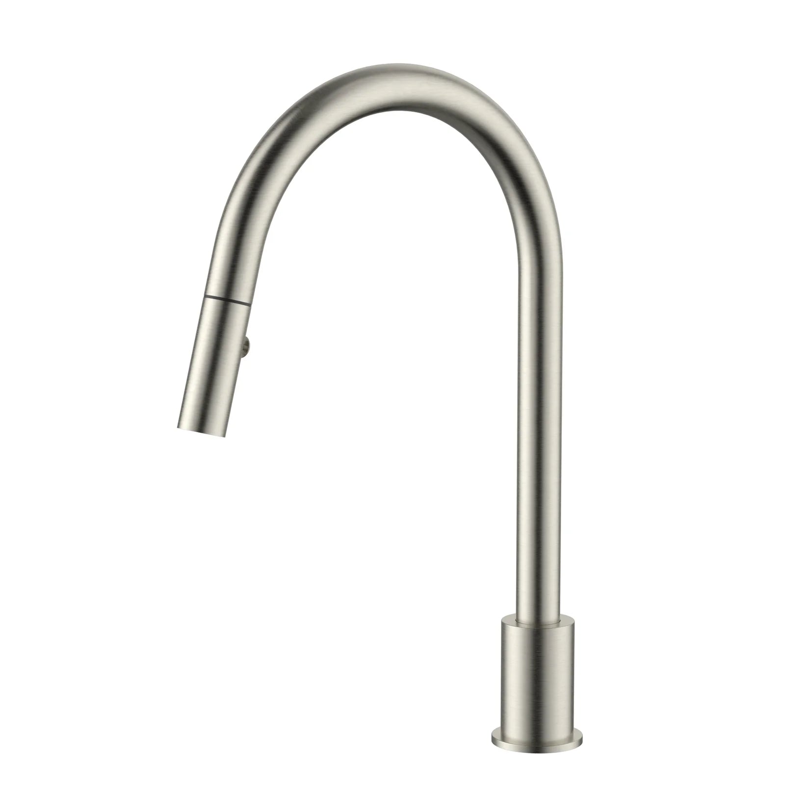 Meir Kitchen Hob Spout with Pull Out Nozzle - Brushed Nickel MS18-PVDBN - The Blue Space