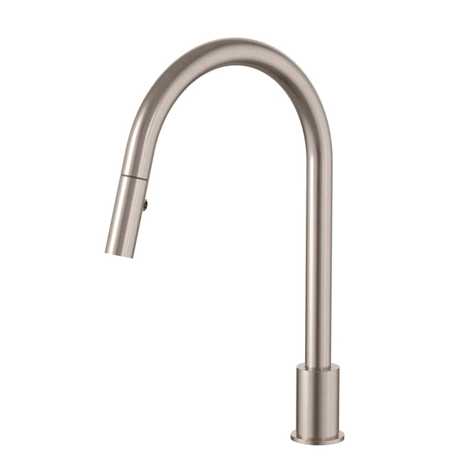 Meir Kitchen Hob Spout with Pull Out Nozzle - Champagne MS18-CH - The Blue Space