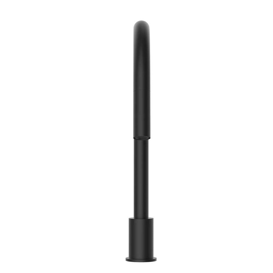 Meir Kitchen Hob Spout with Pull Out Nozzle - Matte Black