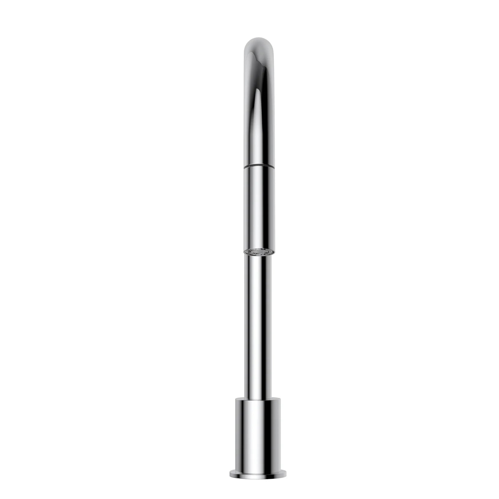 Front Meir Kitchen Hob Spout with Pull Out Nozzle - Polished Chrome MS18-C - The Blue Space