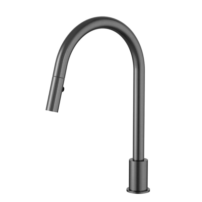 Meir Kitchen Hob Spout with Pull Out Nozzle - Shadow MS18-PVDGM - The Blue Space