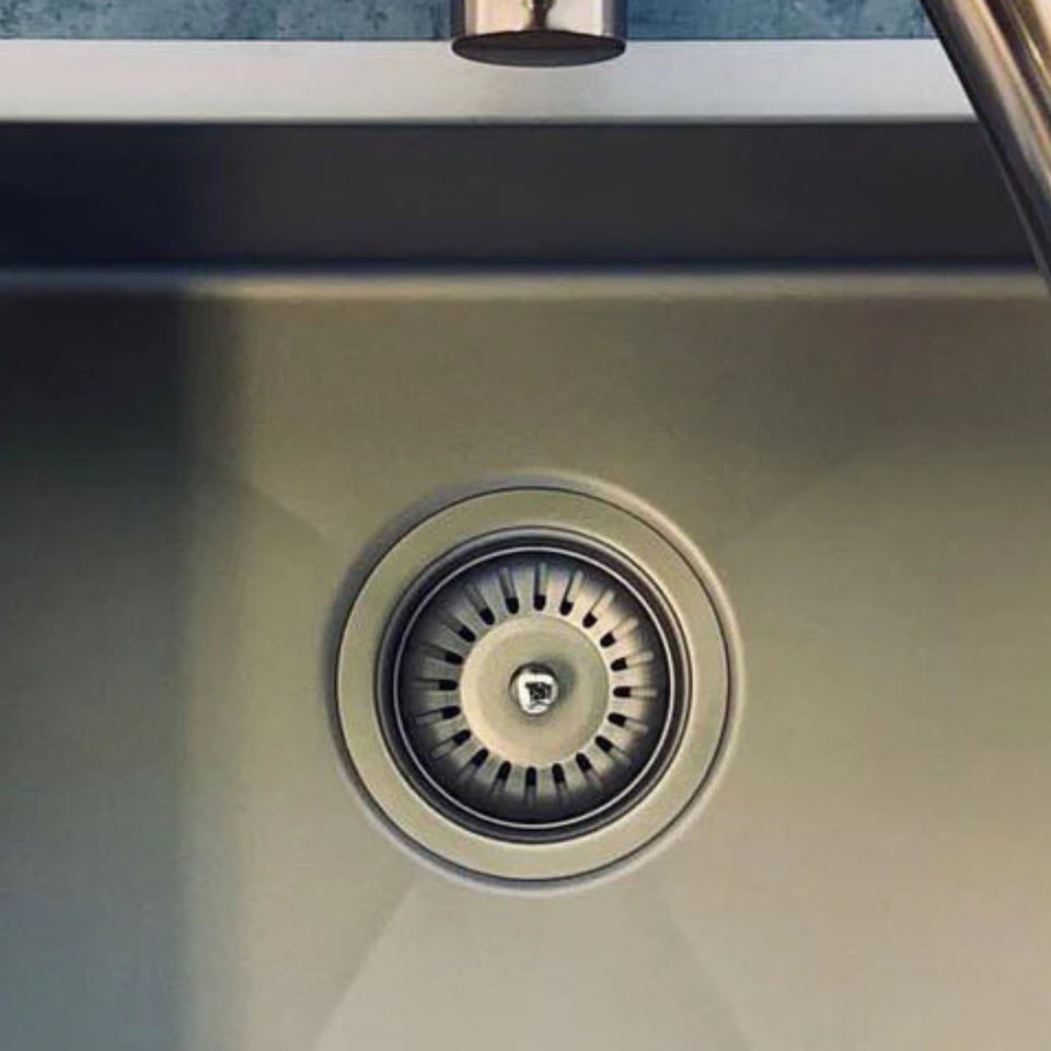 Meir Kitchen Sink Single Bowl 450mm x 450mm - Brushed Nickel