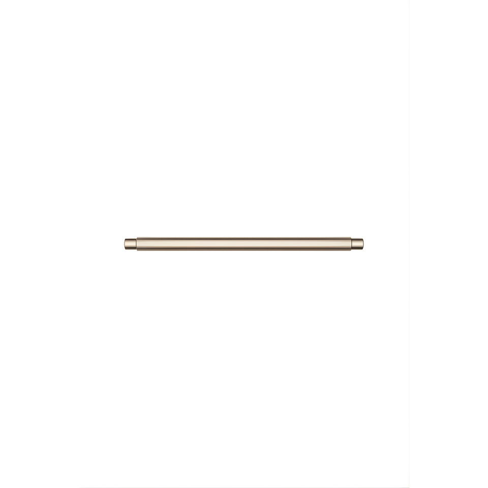 Meir Oppen Round Pull 200mm Cabinet Handle Knurled Champagne