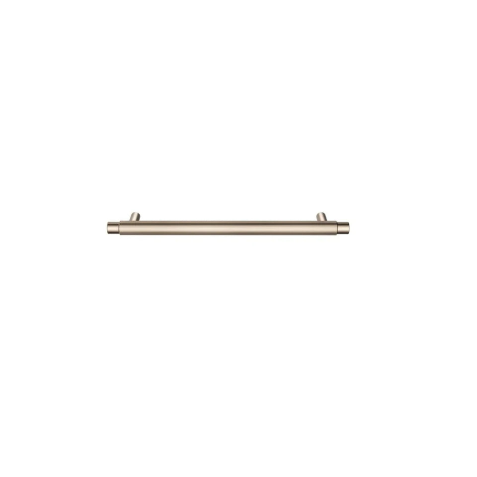 Meir Oppen Round Pull 200mm Cabinet Handle Knurled Champagne