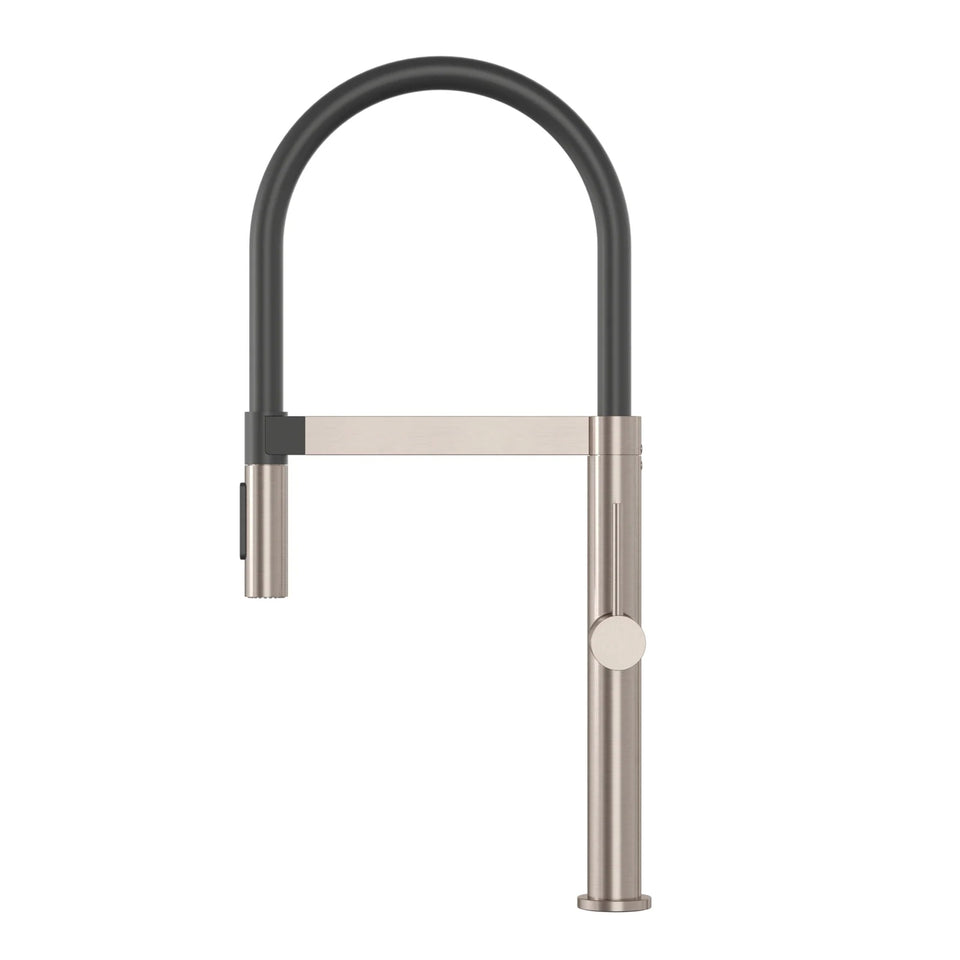 Meir Pull Down Kitchen Mixer with Magnetic Dock - Champagne