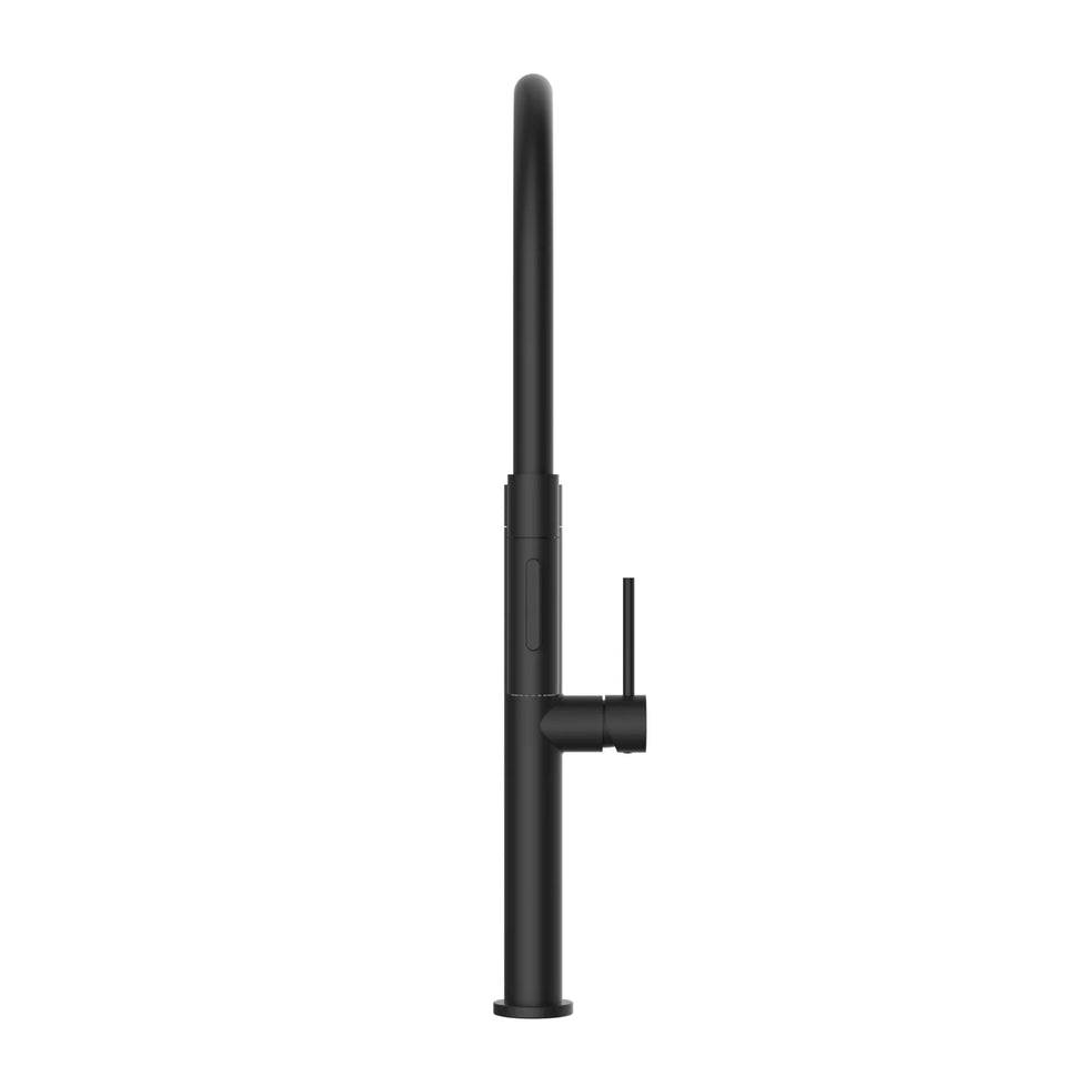 Meir Pull Down Kitchen Mixer with Magnetic Dock - Matte Black