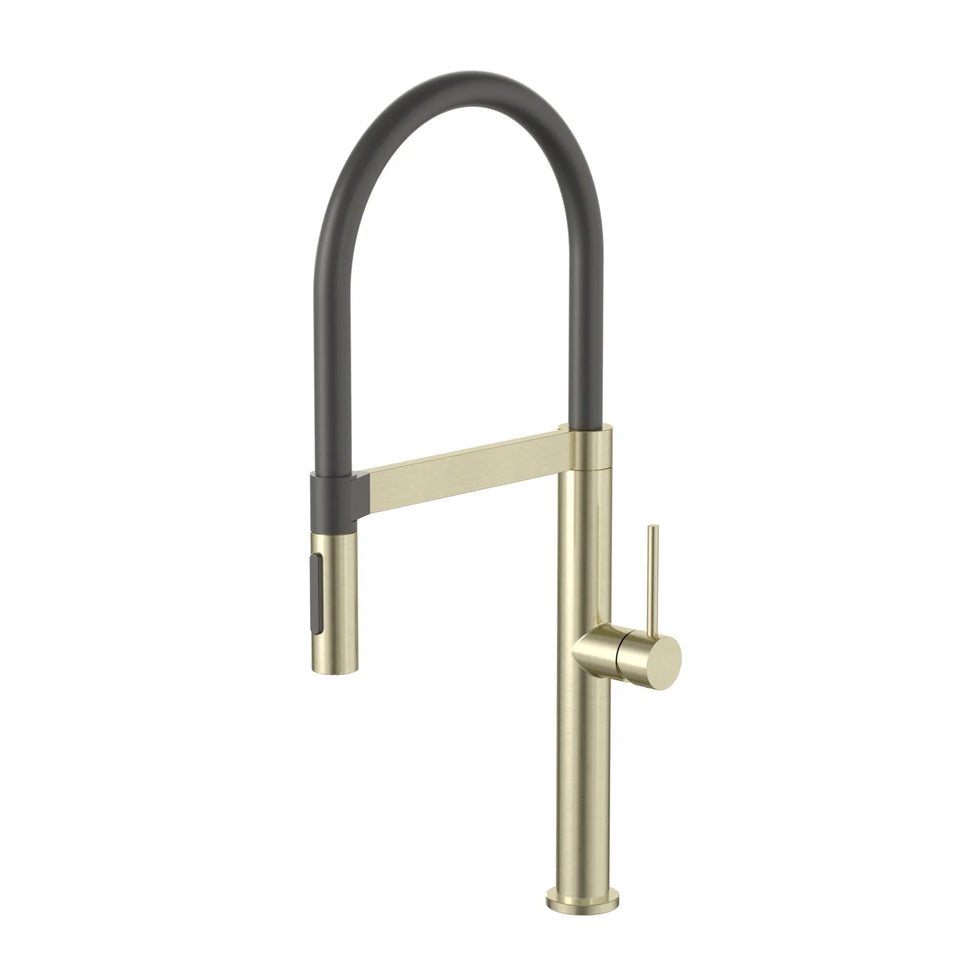 Meir Pull Down Kitchen Mixer with Magnetic Dock - Tiger Bronze