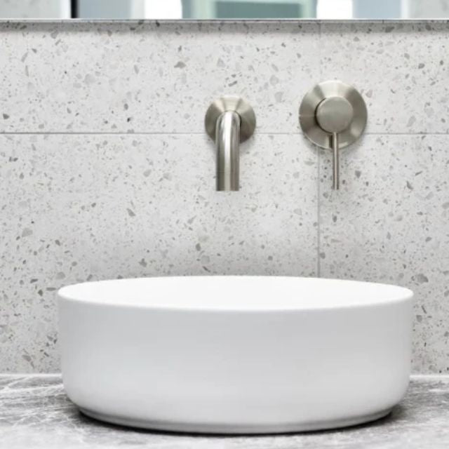 Meir Round Basin Mixer - Brushed Nickel