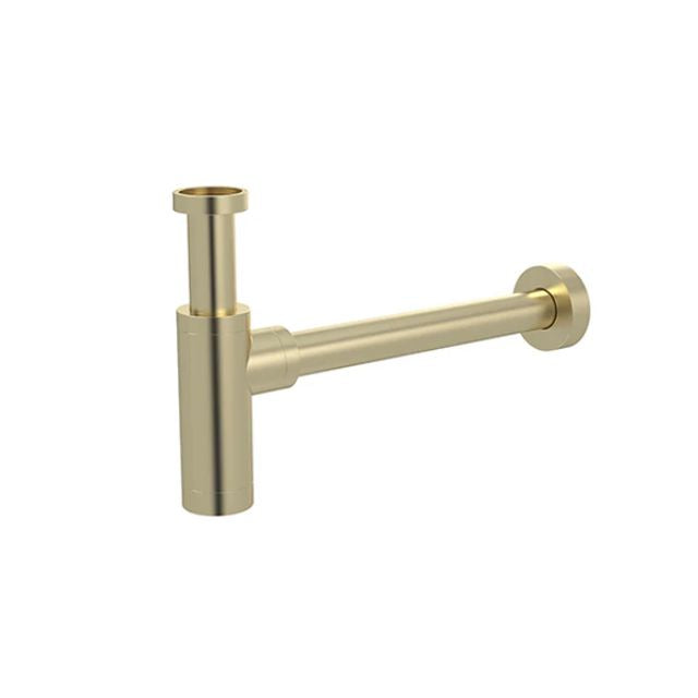 Meir Round Bottle Trap For 32mm Basin Waste- Tiger Bronze