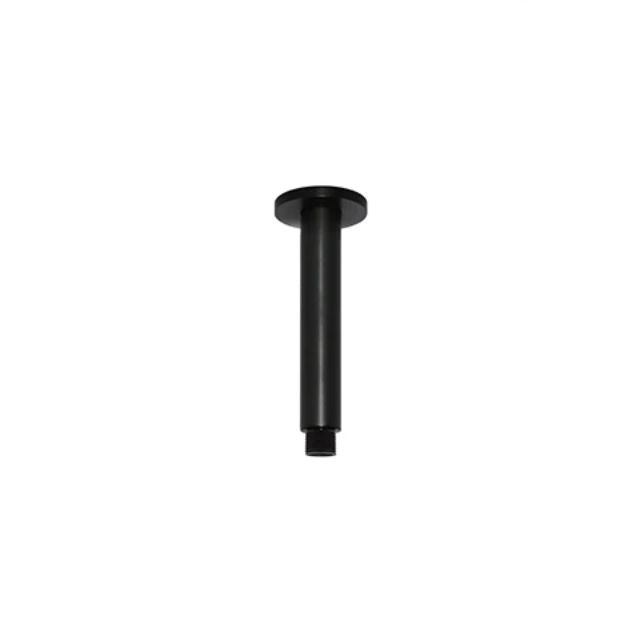 Meir Round Ceiling Shower Arm 150mm Matte Black