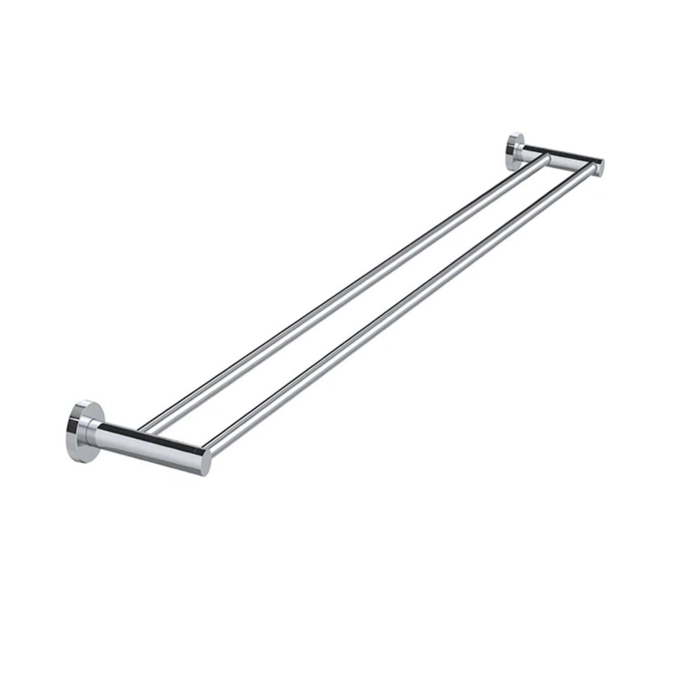 Meir Round Double Towel Rail 900MM- Polished Chrome