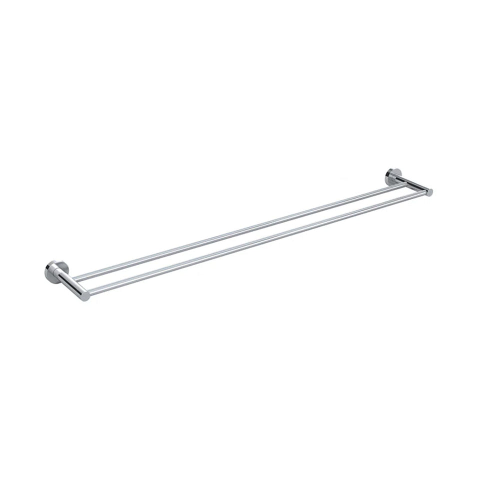 Meir Round Double Towel Rail 900MM- Polished Chrome