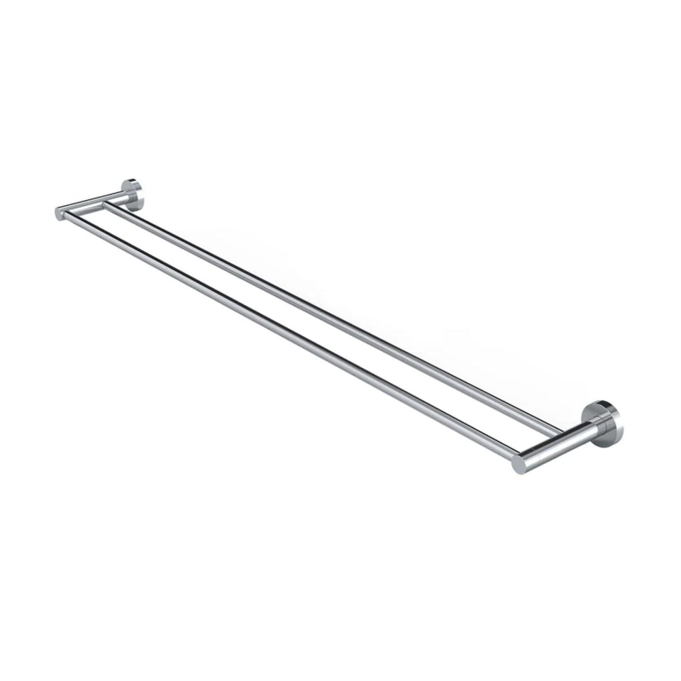 Meir Round Double Towel Rail 900MM- Polished Chrome