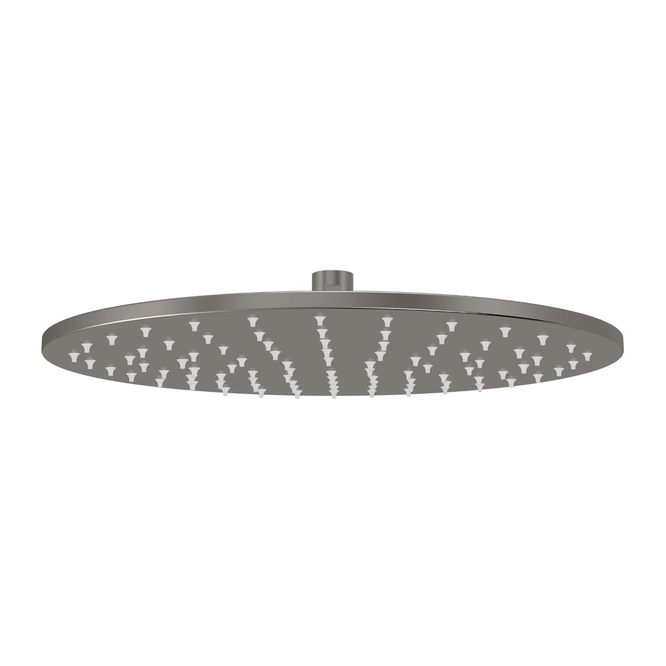 Meir Round Shower Rose 300mm - Shadow
