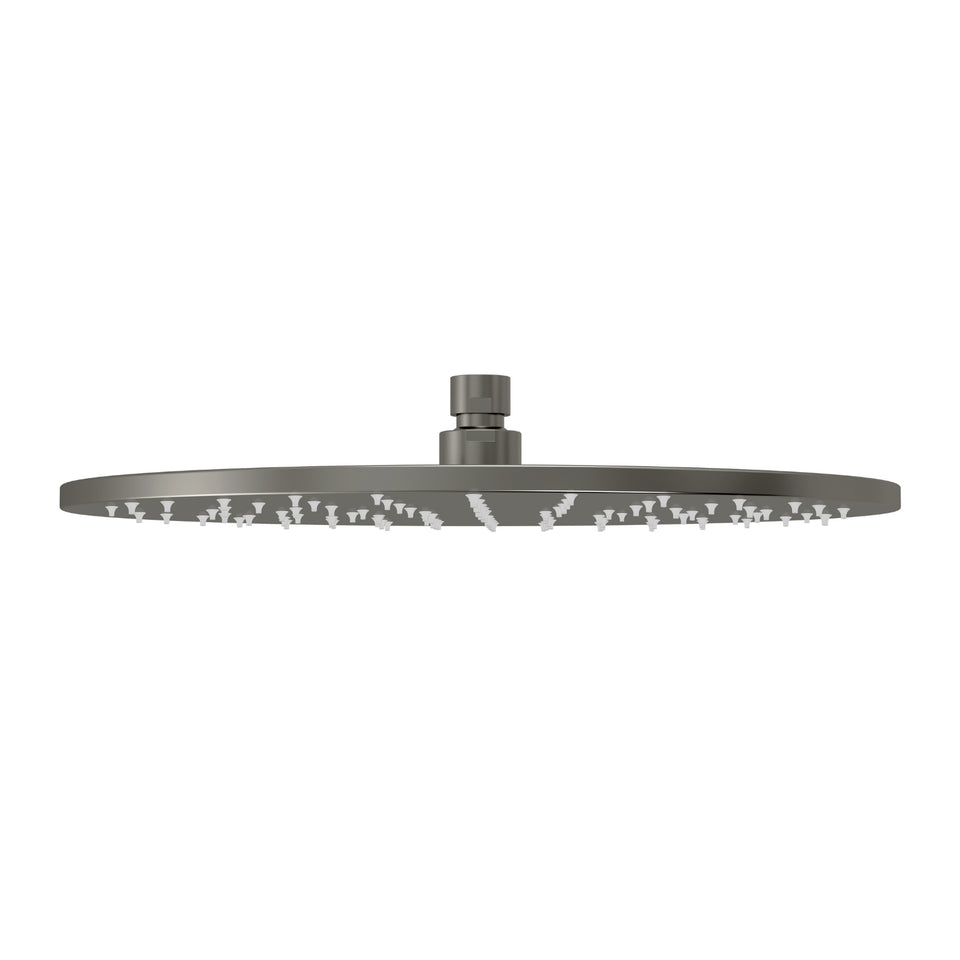 Meir Round Shower Rose 300mm - Shadow