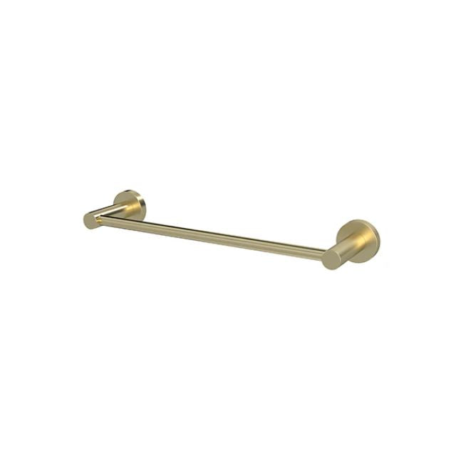 Meir Round Single Towel Rail 300mm Tiger Bronze