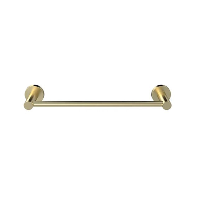 Meir Round Single Towel Rail 300mm Tiger Bronze