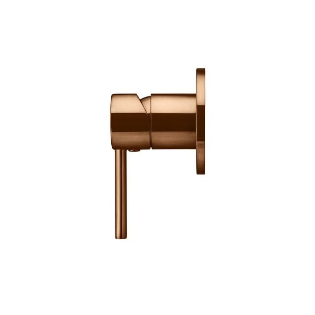 Side Meir Round Wall Mixer Lustre Bronze Trim Kit MW03-FIN-PVDBZ - The Blue Space