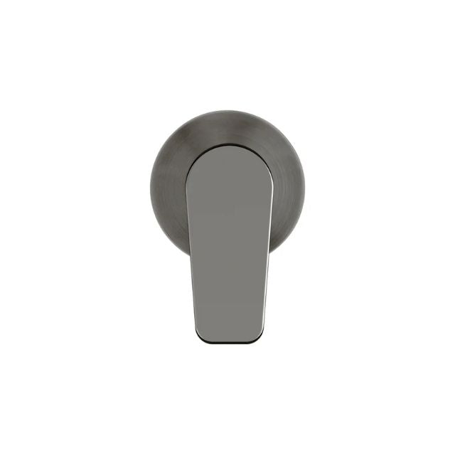 Meir Paddle Round Wall Mixer Shadow Full Kit