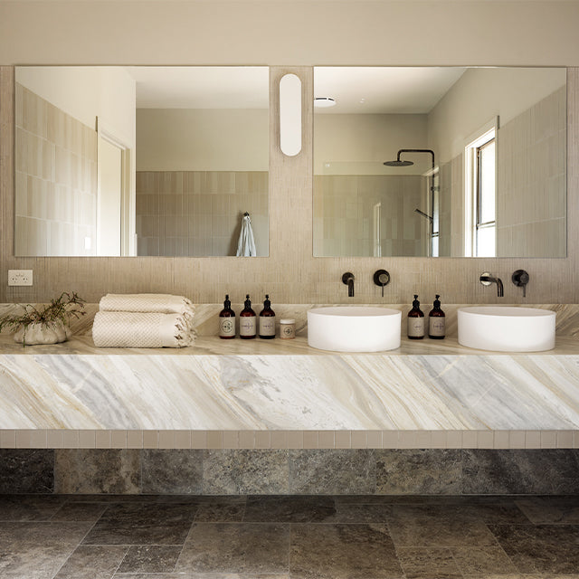Meir Round Wall Mixer - Shadow