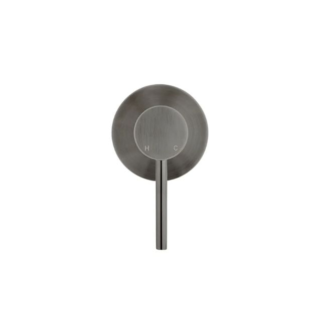 Front Meir Round Wall Mixer Shadow Trim Kit MW03-FIN-PVDGM - The Blue Space