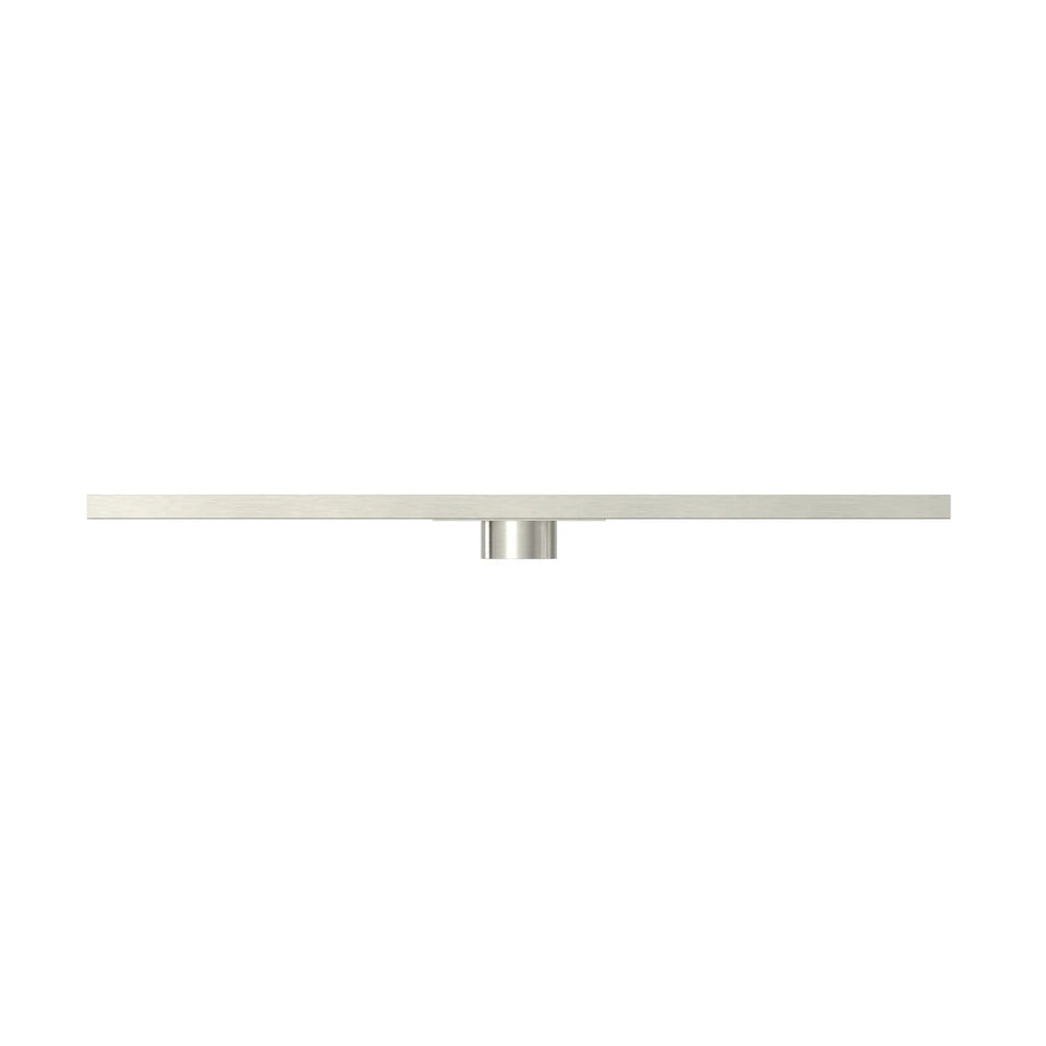 Meir Shower Channel Waste 900mm with Tile Insert - Brushed Nickel