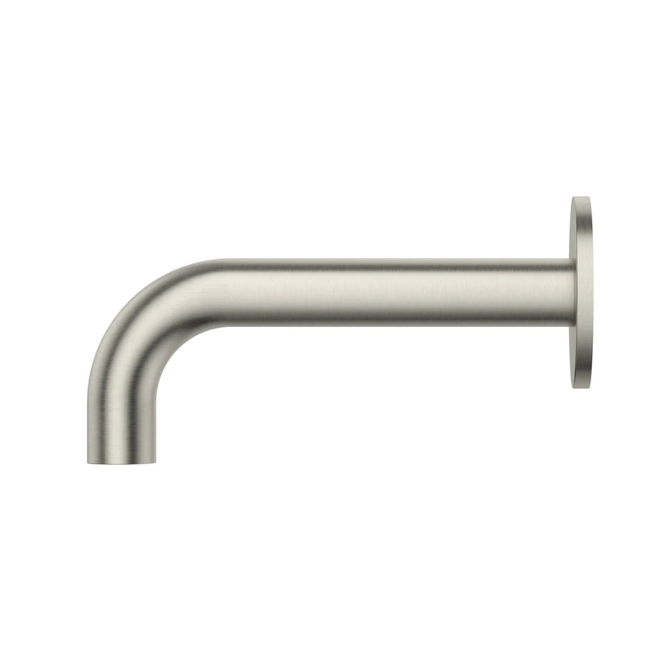 Meir Universal Round Curved Spout 170mm - Brushed Nickel