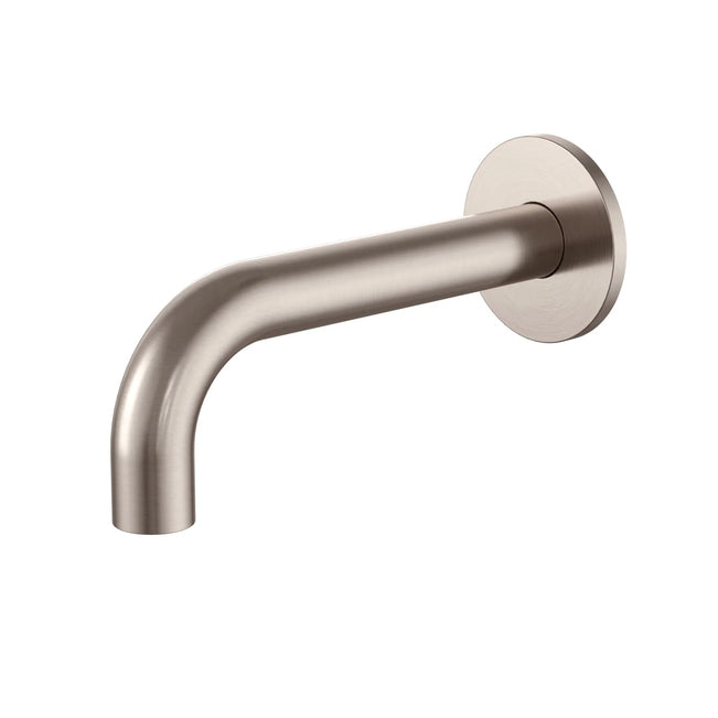 Meir Universal Round Curved Spout 170mm - Champagne MS05-170-CH - The Blue Space