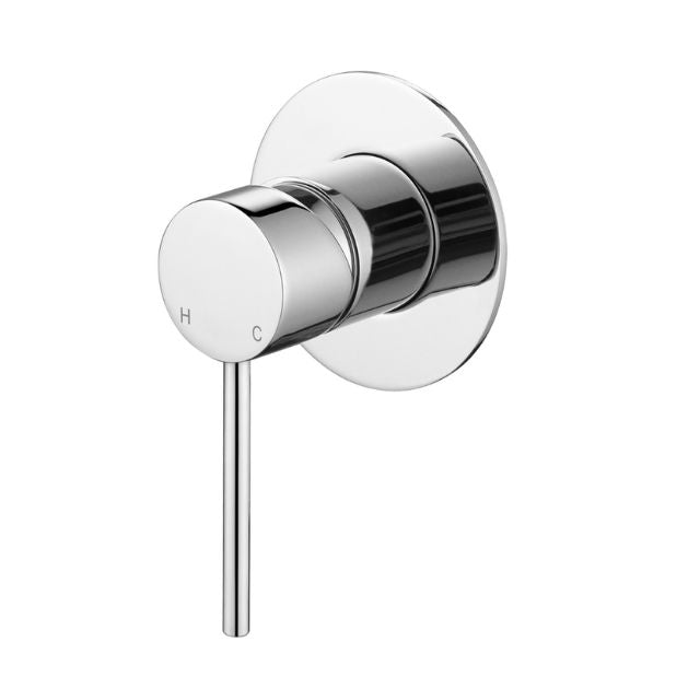 Modern National Star Mini Shower Mixer 80mm Chrome - Full Kit