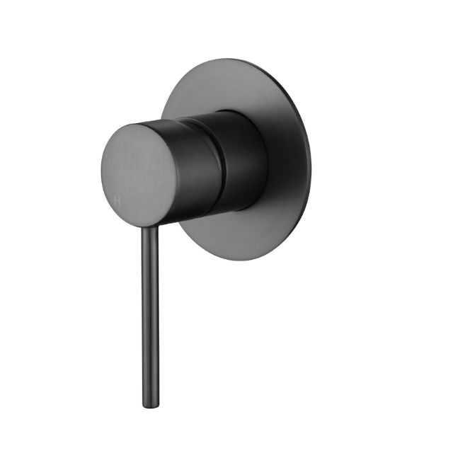 Modern National Star Mini Shower Mixer 80mm Gunmetal - Full Kit
