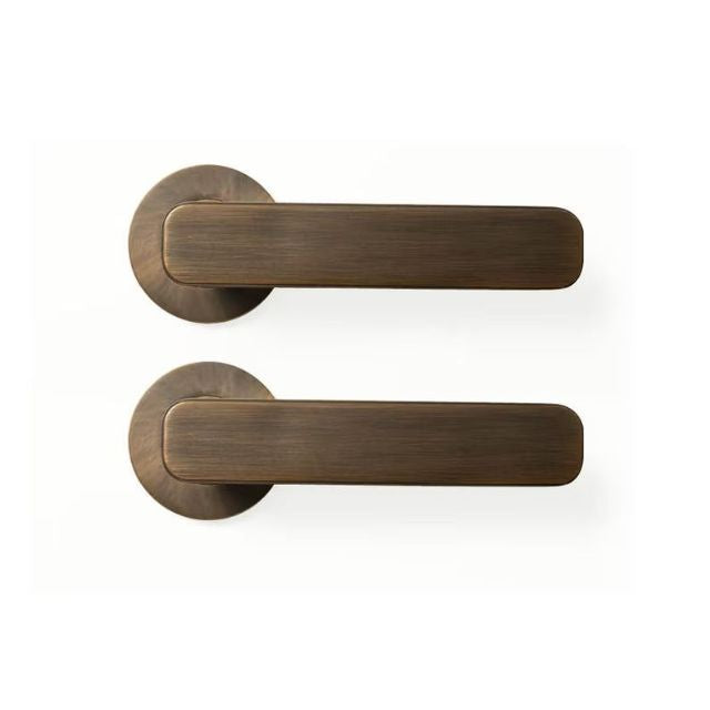 Momo Aspen Dummy Lever Door Handle Set Bronze