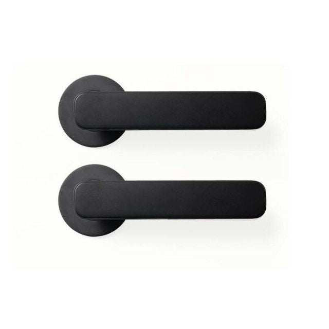 Momo Aspen Dummy Lever Door Handle Set Matte Black