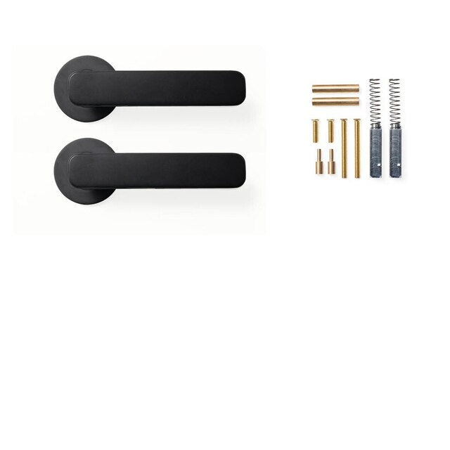 Momo Aspen Dummy Lever Door Handle Set Matte Black