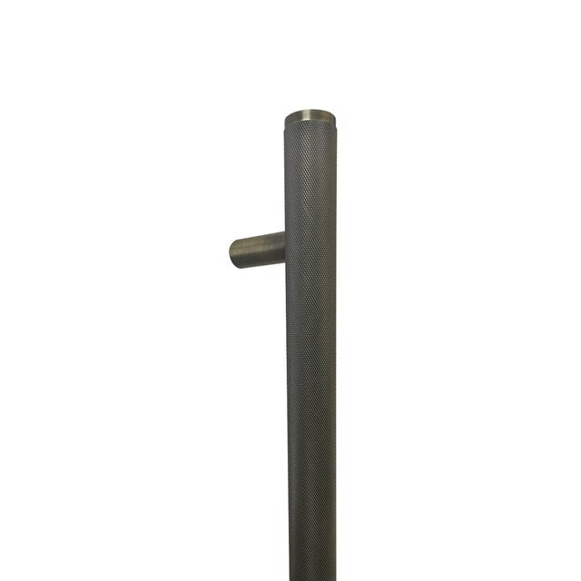 Momo Bellevue Knurled Door Pull 496mm Dark Brushed Brass
