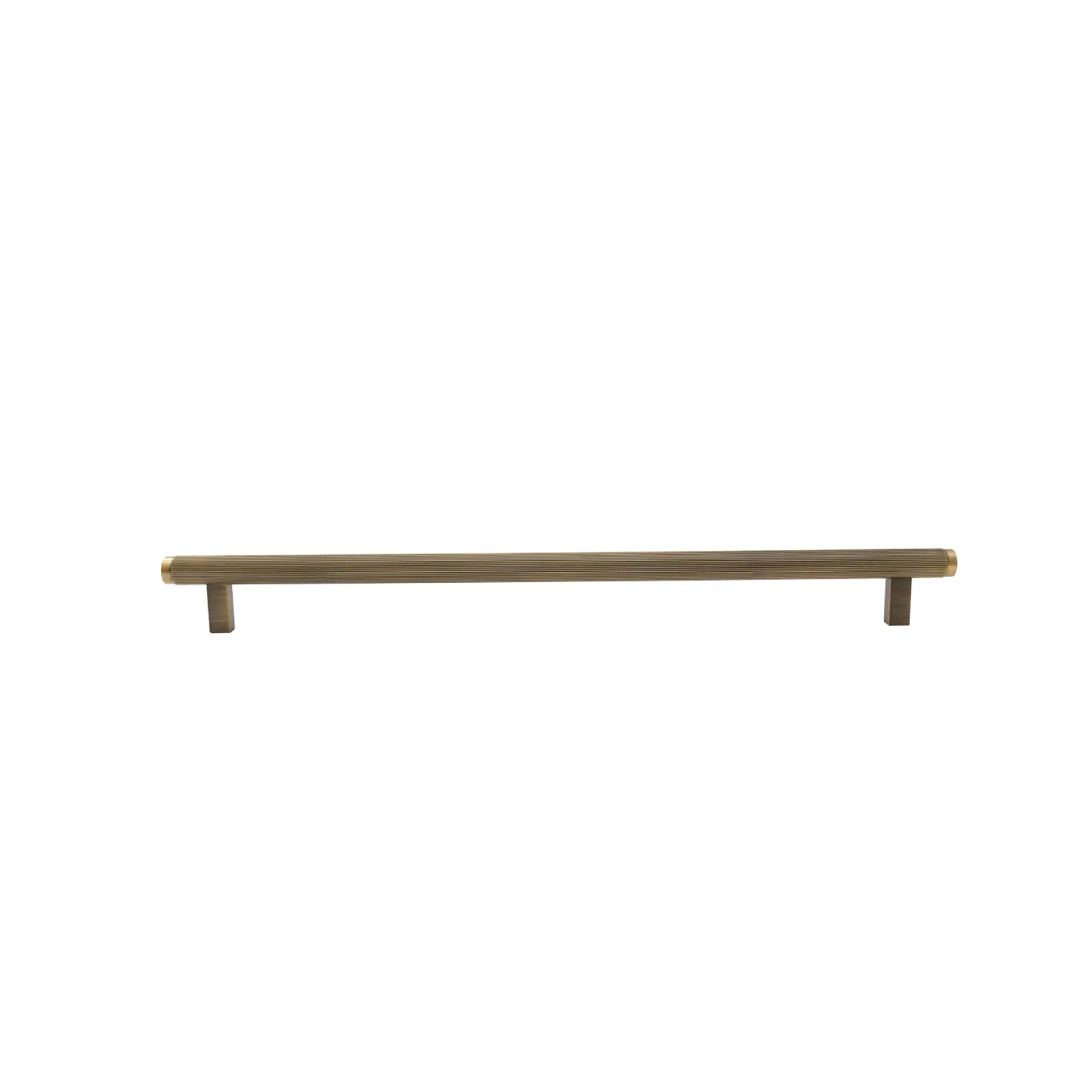 Momo Bellevue Lined Bar Pull Dark Brushed Brass P-BVPLD160.DBB - The Blue Space