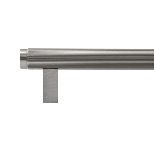 Momo Handles Bellevue Lined Bar Pull Dull Brushed Nickel