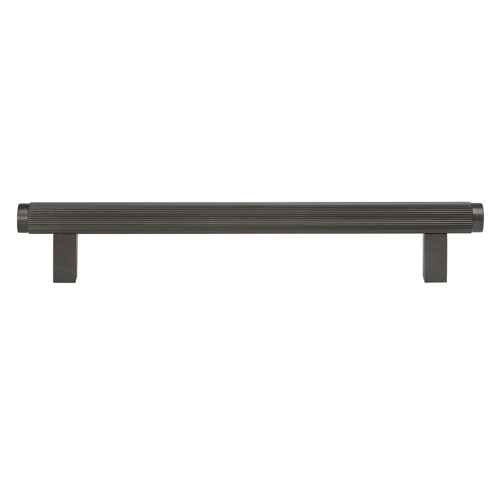 Momo Bellevue Lined Bar Pull Gunmetal P-BVPLD160.GNM - The Blue Space