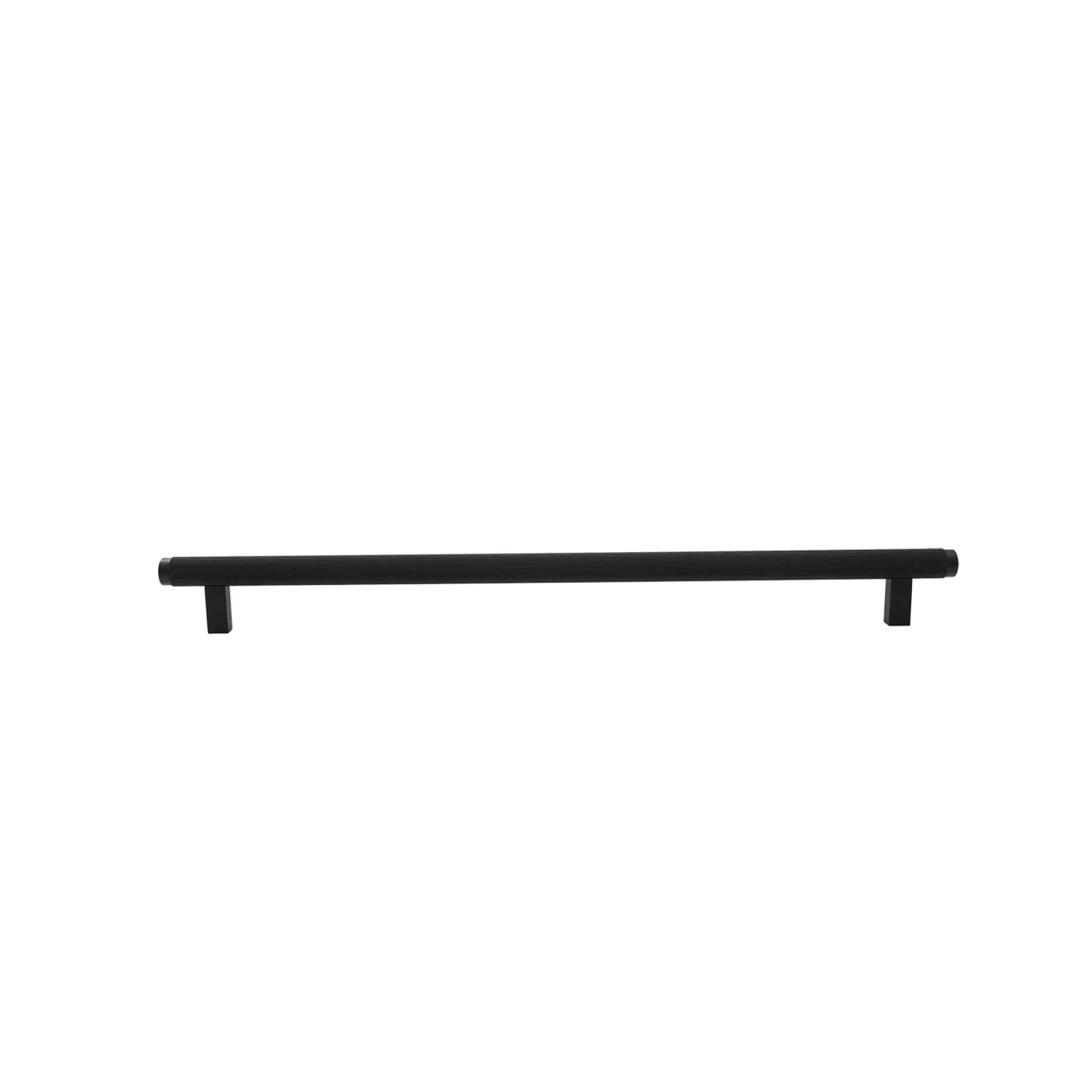 Momo Bellevue Lined Bar Pull Matte Black P-BVPLD160.MBL - The Blue Space