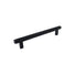 Momo Bellevue Lined Bar Pull Matte Black BVPLD160.MBL - The Blue Space
