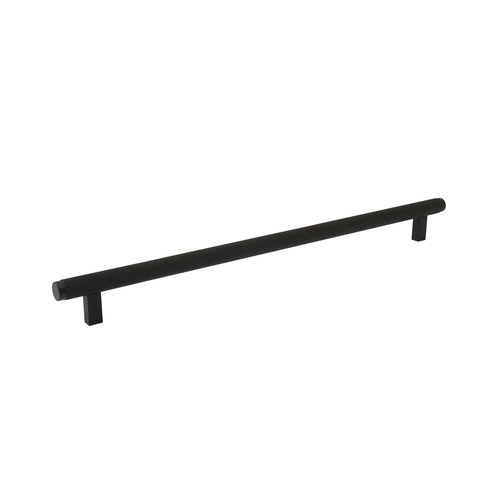 Momo Bellevue Lined Bar Pull Matte Black BVPLD320.MBL - The Blue Space