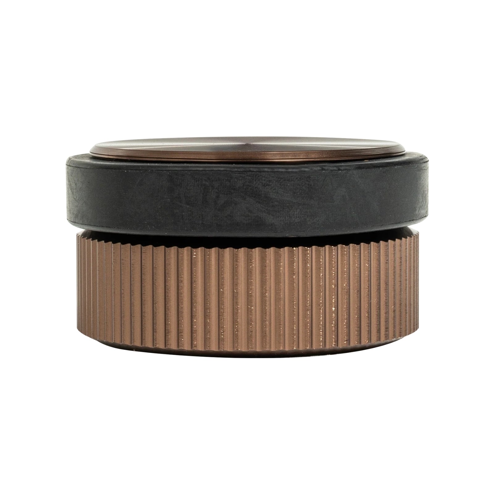 Side View Momo Brooklyn Door Stop 62mm Brushed Bronze BKN8021.062.BRBZ - The Blue Space