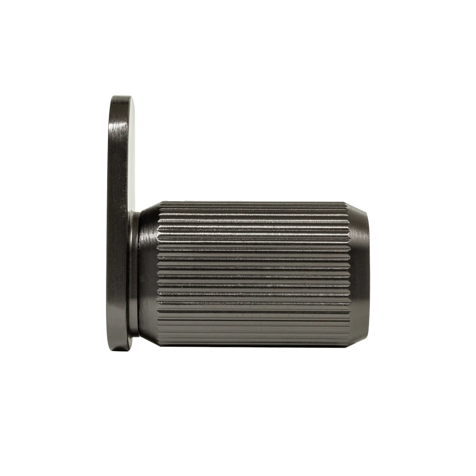 Side View Momo Brooklyn Wall Hook 40mm Black Titanium BKN7045.040.TTBL - The Blue Space